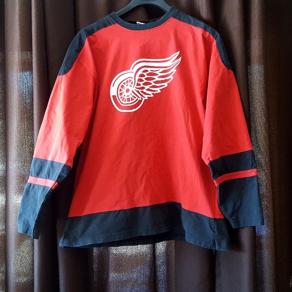 nhl detroit red wings jersey